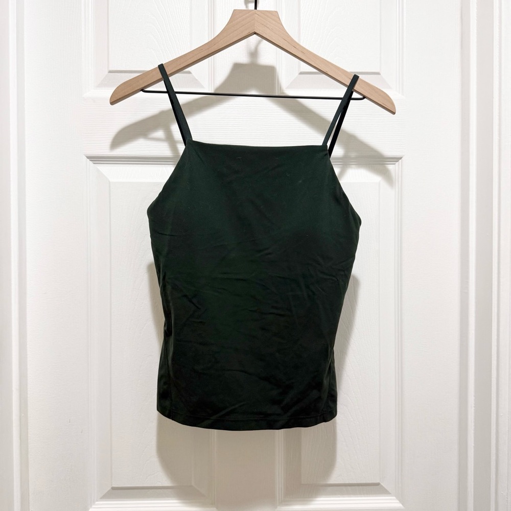 lululemon athletica dark green Camisole Top